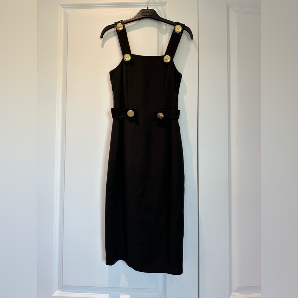 Versace for H&M black midi dress